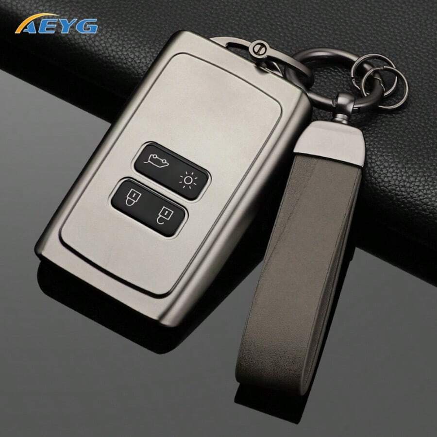 Ốp bảo vệ chìa khóa xe bằng TPU phù hợp với các dòng xe Renault Captur, Megane, Talisman, Espace, Clio, ZOE, Koleos, Scenic IV, Arkana, Dacia Sandero, sản phẩm bán chạy. - Renault A - Xem 1