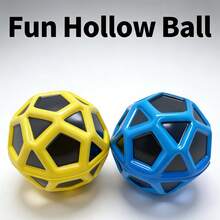 New Solid 7cm/2.8in Jumbo Geometric Stress Relief Ball, High Elastic PU Foam Outdoor Sports Toy - Multicolor - View 2