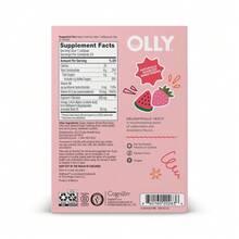 OLLY Focus Buddies L'OLLY Pops, Cognizin, Vitamins B6 And B12, Omega-3 ALA, Kids 4+ Dietary Supplement, Watermelon Strawberry Flavored, 25 Count - 25 Count (Pack of 2) - 查看 7