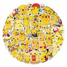 5 gói, mỗi gói 60 hoặc 50 miếng dán hoạt hình dễ thương, hình dán Pokeball tự làm, hình dán chống thấm nước cho ván trượt, sổ tay. - Nhiều màu - Xem 12