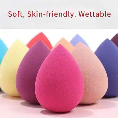 1PCS Powder Puff, Water Drop Powder Puff, Beauty Egg, Makeup Sponge, Makeup Egg