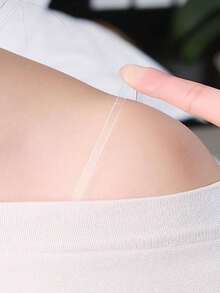 1 对加宽透明磨砂隐形文胸肩带，可调节透明肩带，带防滑配件 - 多色 - 查看 5