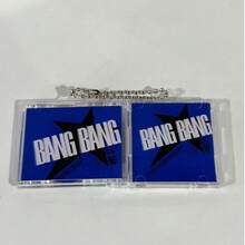 热门K-POP迷你专辑挂件NFC盒：《DEADLINE》、《BANG BANG》、Hearts2Hearts《RUDE!》、《ARIRANG》迷你CD专辑盒、链条DVD盒、NFC CD盒、明星粉丝周边DIY纪念迷你CD挂件钥匙扣 - 彩色 - 查看 12