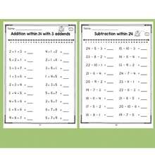 Telling Time Practice Workbook, Early Education Cognitive Clock Disassembly Time Learning Book - Multicolor - View 5