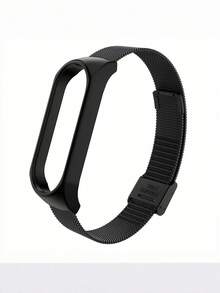 1pc Stainless Steel Strap Compatible With Xiaomi Mi Band 3/4/5/6, Unisex, Classic Minimalist Casual Style - For Mi Band 3/4/5/6 - View 22