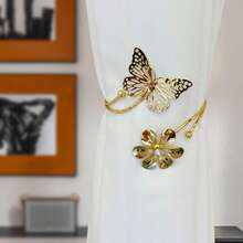 1件金属蝴蝶叶子臂环，百搭时尚动感配饰，独特礼物 - 蝴蝶樹葉臂環 - 查看 2