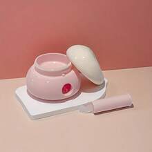 [Mini Reusable Lip Mask Storage Box] Portable Transparent Container, Suitable For Lip Masks And Lip Balms - Reusable Mini Cosmetic Container; Perfect For Holding Lip Gloss, Sample Sizes And Travel. Stylish And Reusable Cosmetic Container, A Must-Have Makeup Essential For Travel. - Multicolor - View 6