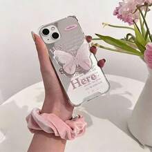 INS 华丽蝴蝶气垫手机支架，可折叠伸缩桌面支架，新款夏季款式 - 彩色 - 查看 1