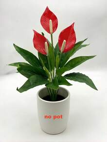 Bộ cây nhiệt đới nhân tạo: Được thiết kế với khả năng chống tia UV và chống thấm nước, phù hợp cho môi trường ngoài trời và ẩm ướt. Những cây và hoa xanh sống động như thật này được làm từ chất liệu PE/PVC chất lượng cao, mang đến vẻ đẹp rực rỡ cho đạo cụ chụp ảnh, trang trí nhà cửa, phông nền đám cưới hoặc không gian căn hộ. - Nhiều màu - Xem 9