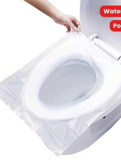Portable Toilet Cover, Waterproof Travel Toilet Pad, Germ Protect From Public Toilets, Travel Accessories For Airplane, Road Trips, Camping