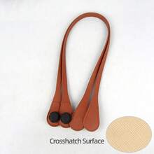 1 Set New Flat Slim PU Leather O-Shaped Handle, Shoulder Strap, Handbag Strap, Waist Belt Accessories - Multicolor - View 26