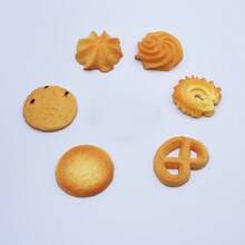 1:1仿真饼干模型，PVC 3D创意食物玩具，娃娃屋迷你厨房DIY配件，桌面摆件摄影道具 - 彩色 - 查看 6