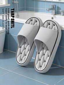 防水速干室内浴室拖鞋,男女通用夏季家居淋浴防滑情侣凉鞋 - 拖鞋 - 查看 13