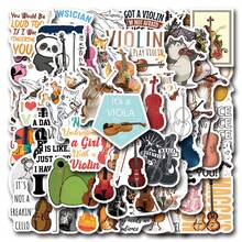 61张小提琴贴纸，可用于剪贴簿、日记本、笔记本电脑、保险杠、滑板、水瓶、收藏品、笔筒、笔记本、电脑、手机等，为您的生活增添许多乐趣，是送给成年人的完美礼物。 - 查看 11