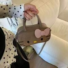 SANRIO 新款复古多功能迷你斜挎包，时尚小手提包，便携式必备收纳单肩包 - 查看 7