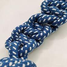 1/2 Large Durable Dog Rope Toy, Thick Woven Rope Ball For Dog Dental Care And Yard Play, Chew Resistant Pet Toy - Multicolor - View 8
