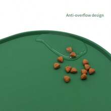 1个装通用宠物硅胶喂食垫，防水防滑防溢防污，柔韧可折叠，易清洁耐用，适用于猫狗幼犬幼猫等家庭宠物日常用品 - 彩色 - 查看 2