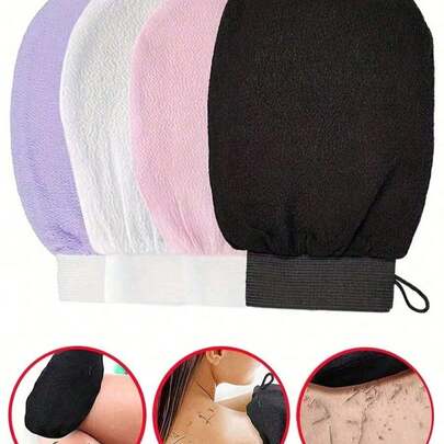 1 đôi găng tay tẩy tế bào chết, găng tay chà xát toàn thân hai mặt, găng tay loại bỏ tế bào chết, găng tay tẩy tế bào chết sâu, phù hợp cho cả nam và nữ, găng tay tắm tẩy tế bào chết, găng tay tẩy tế bào chết sâu, thích hợp để có được làn da mịn màng và rạng rỡ.