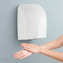 Secador de manos eléctrico comercial de alta velocidad de 1200 W, potente, para baño y uso doméstico. - Tipo de Enchufe A USA (110-127V) - Ver 3