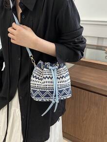 2026 Handbag For Women, Retro Fashionable Bucket Bag, Personalized Casual Clutch Purse - Multicolor - View 6