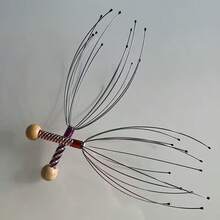 1pc 8-Prong Head Massager, Relaxation Design, Easy To Use, Durable Material, Pressure Relief Tool, Ideal Gift For Health Enthusiasts - View 8