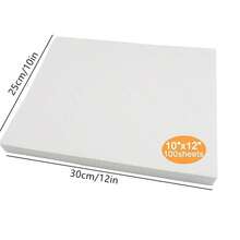 100 miếng giấy lót thêu dễ xé, cắt sẵn khổ 10x12 inch và 8x8 inch, trọng lượng 1.8 oz, chất liệu sợi thực vật nhẹ, thích hợp cho máy thêu và may tay. - Tập 1 - Xem 13