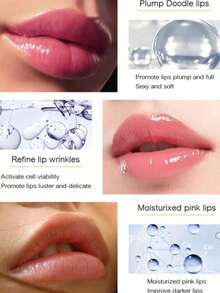 1支4毫升小蓝瓶润唇蜜，玻尿酸保湿性感唇油，淡化唇纹，滋润唇部精华，唇部彩妆液，男女通用唇膏保湿液，去除死皮，舒缓干燥唇部，水润透明，上唇不油腻。深层滋润保湿，快速缓解干燥紧绷。 - 多色 - 查看 7