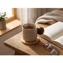 1 Set Japanese Thick Ceramic Coffee Cups, Handmade Ceramic Espresso Cups, Retro Pottery Tea Cups, Office & Daily Use Mugs, Gift - Multicolor - View 8