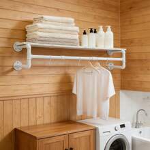 WANLECY Perchas de ropa - Blanco - Ver 6