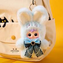 Samuel Rabbit Diary Blind Box, 360° Rotating Eyes And Detachable Magnetic Hands, Collectible Backpack Pendant, Lolita Style (Blind Box, Mystery Bag), (Non-Plush) - A Random - View 6