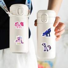 103 miếng dán, hình dán hoạt hình anime dễ thương, có hình Twilight Sparkle và Rarity. - Nhiều màu - Xem 5