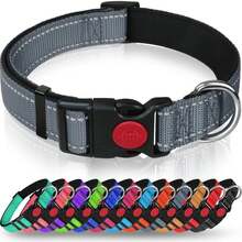 Vòng cổ huấn luyện chó Martingale, vòng cổ chó bằng nylon chịu lực cao - vòng cổ chó bằng nylon phản quang, vòng cổ huấn luyện không kéo cho chó nhỏ đến lớn - Kiểm soát nhẹ nhàng, bền bỉ - Nhiều màu - Xem 5