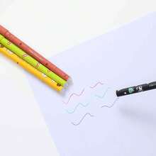 8 Pieces Of Animal Erasable Pens, Easy-To-Erase, Neutral Pens, Cute Cartoon Student Cap-Pulling Pens, With Various Small Animal Patterns, Erasable Pens,Cute Animal Erasable Gel Pens 0.7mm Fine Point Smooth Writing Kawaii Stationery For School Office Supplies - Multicolor - View 7