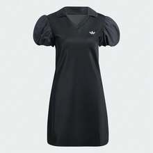 Adidas Originals 女士灯笼裙 短袖连衣裙 KD0302 - 黑色 - 查看 2