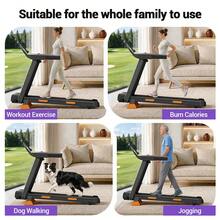 CURSOR FITNESS 4-In-1 Treadmill With 16% Incline, Portable Treadmills For Home With Handle, Foldable Treadmills For Home And Office, 300 Lbs Weight Capacity, Three Touch Screen - View 7