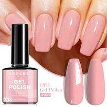 LIMEGIRL 6pcs Red & Pink Jelly Gel Nail Polish Set, Soak-Off UV/LED Gel Nail Polish For Spring & Summer, Long-Lasting Shiny Gel Suitable For DIY Manicure - Multicolor - View 14