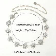 金属身体链，性感波西米亚风腰链，锌合金金属腰带，四季皆宜 - 多色 - 查看 4