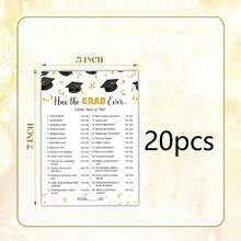 2026 Graduation Party Games, Who Knows The Graduates Best? High School/College Graduation Gift Supplies - View 10