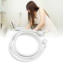 Burst Proof PVC Water Inlet Hose For Washing Machines - 2m (6.6ft) With Metal Connector For Automatic Washers - Xem 4
