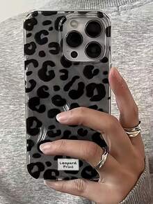 猎豹纹/豹纹单件装扎染羽毛豹纹手机壳，兼容 17/16/15 Pro Max/15 Pro/15/14/13/12/11、13 Pro/14 Pro Max，全覆盖气垫保护壳，国际版，非国内版 - 彩色 - 查看 3