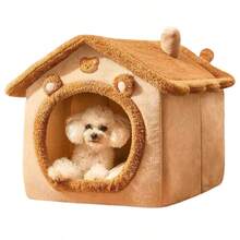 2026 New Large Spacious Cat Bed With Soft Cushion, Breathable Cat House, Comfortable Cat Cave Suitable For Small, Medium And Large Cats All Seasons - Grey - View 8