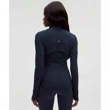 lululemon Define Cropped Jacket Nulu - Marina verdadera - Ver 4