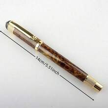 Bút bi cao cấp bằng kim loại, kết hợp giữa bút bi và bút mực, kèm theo 2 ruột bút thay thế, món quà lý tưởng cho nam giới, chồng, cha, doanh nhân, văn phòng, tựu trường, sử dụng hàng ngày. - Bộ bút kim loại - Xem 5