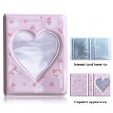 1 Album ảnh mini tình yêu siêu dễ thương, Album ảnh lưu trữ khung đơn 3 inch 40 trang, Album kỷ niệm, Ngày lễ, Quà tặng sinh nhật, Trở lại trường, Đồ dùng học tập - Nhiều màu - Xem 14