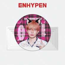 EN/HYPEN徽章，Sunghoon，JUNGWON，JAKE，NI-KI卡通卡片框贴纸，可爱包包挂饰，偶像照片卡夹吊坠，铅笔盒装饰，闺蜜胸针，粉丝收藏礼物，节日/生日礼物 - 彩色 - 查看 7