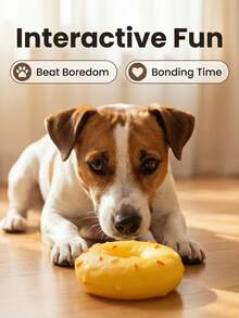 3件装狗狗磨牙玩具，耐用型磨牙玩具，适合中小型犬，宠物训练发声玩具 - 彩色 - 查看 2