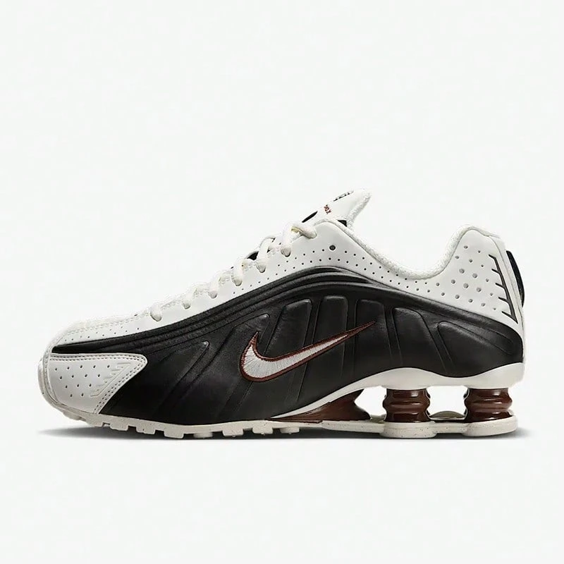 Giày chạy bộ nữ Nike SHOX R4 AR3565-104 - trắng - Xem 1