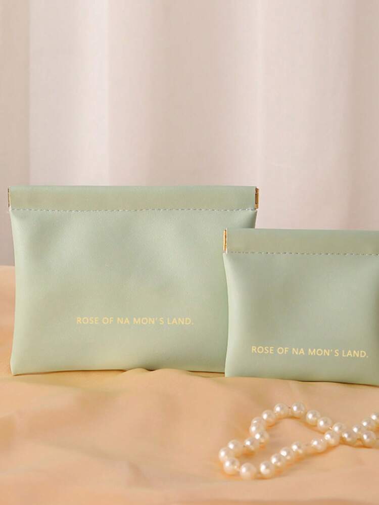 Automatic Closure Portable Cable Organizer Pouch, Earphone, Cosmetic, Lipstick Storage Bag - View 8