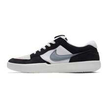 Nike Giày trượt ván nam, giày trượt ván ngoài trời nhẹ, thoải mái SB FORCE 58 DV5477-012, mùa xuân - Đen/Xám lạnh/Trắng sáng/Trắng ngà/Cam mờ - Xem 1