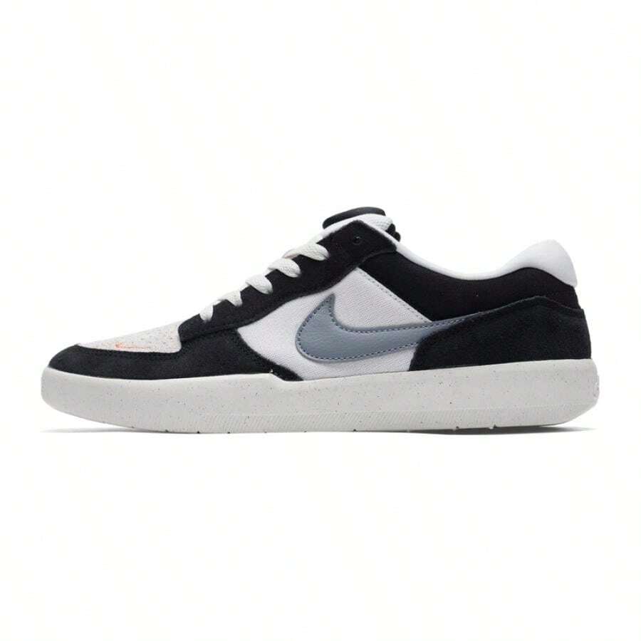 Nike Giày trượt ván nam, giày trượt ván ngoài trời nhẹ, thoải mái SB FORCE 58 DV5477-012, mùa xuân - Đen/Xám lạnh/Trắng sáng/Trắng ngà/Cam mờ - Xem 1